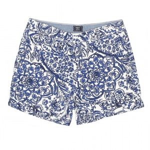 GAP Kids Shorts Midi Blue White Size 12 Girls